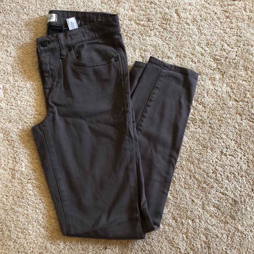 Madewell Brown Skinny Pant